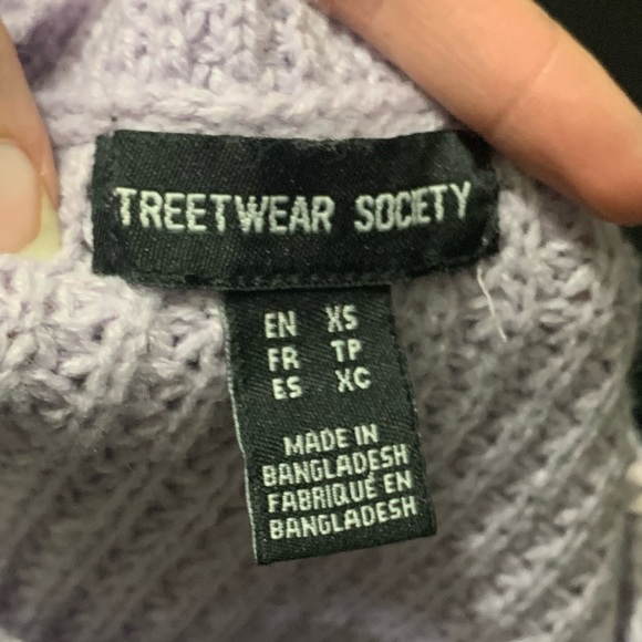 BNWT‼️| Womans Size XS | Light Baby Blue Knitted Sweater from Urban Outfitters | - Picture 3 of 5